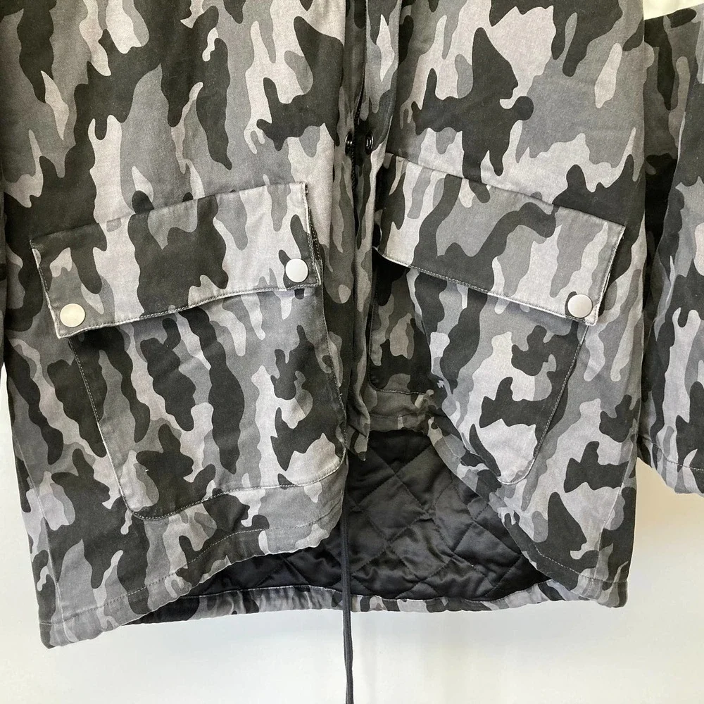 NWT Joe's Jeans Men's Hooded Camo Parka Jacket